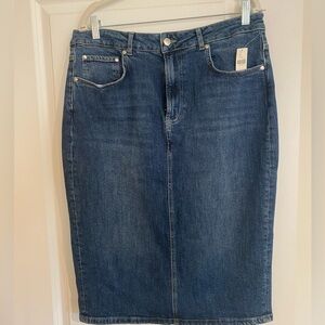 Denim Skirt from Anthropologie